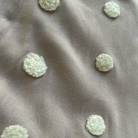 Swiss Dot Peplum Top - Picture 5 of 6